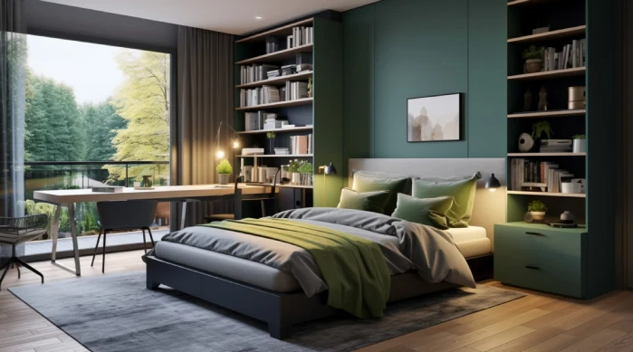 bedroom smart tech interiors