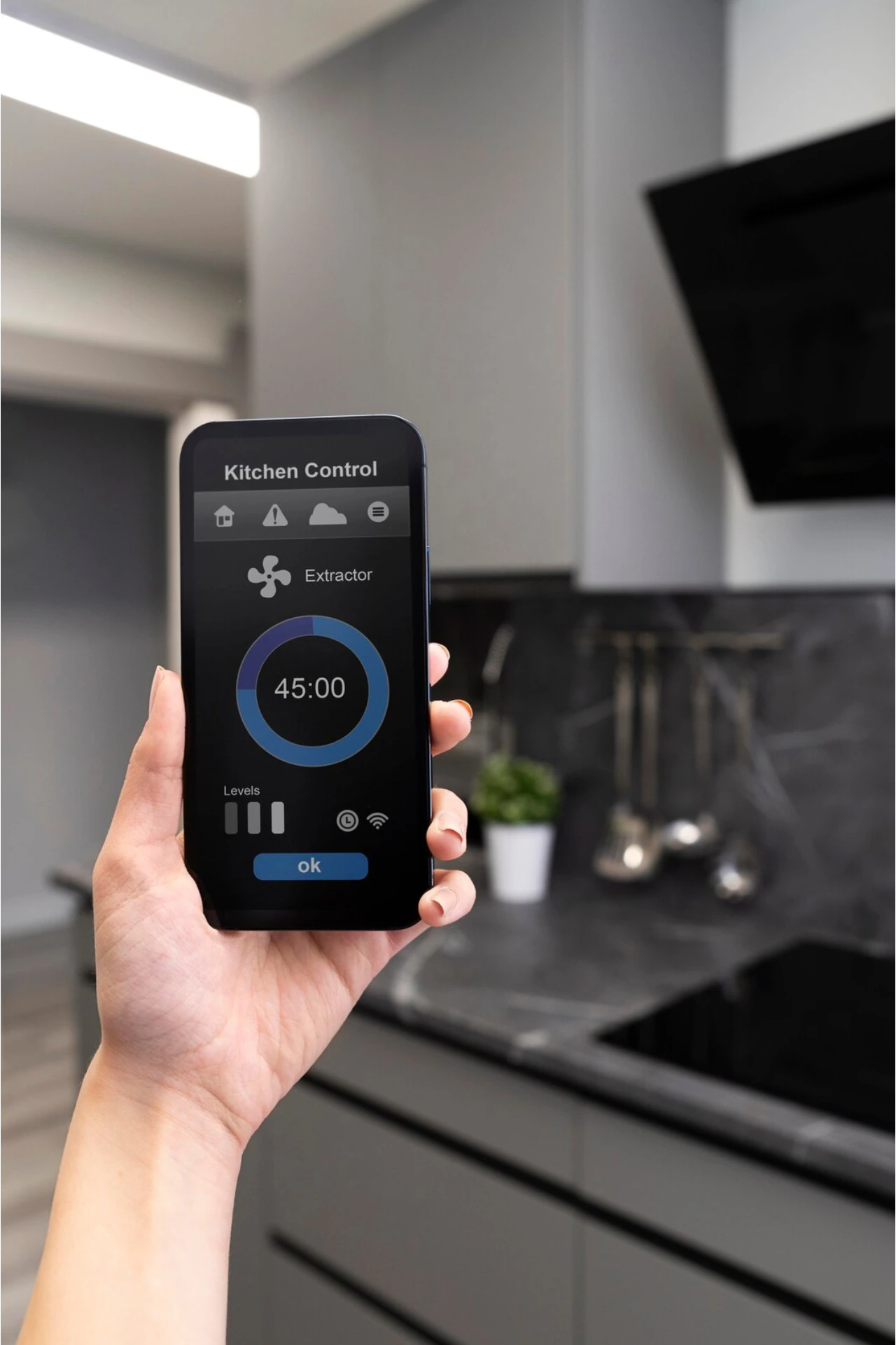 smart home interior smart tech
